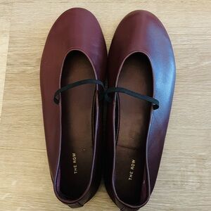 Genuine leather calfskin ballet flats